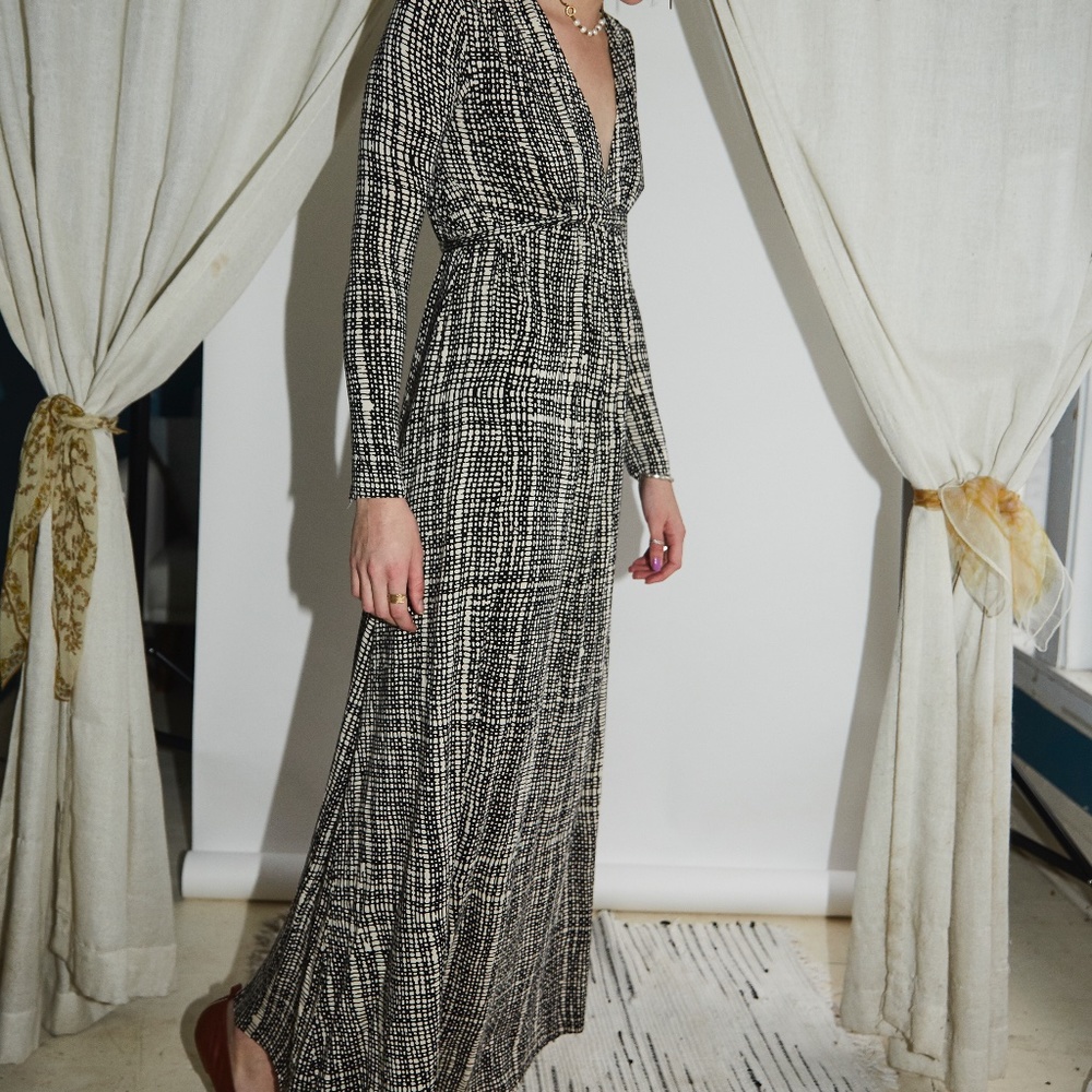 Rachel Pally Long Sleeve Full Length Caftan